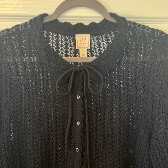 Gap x Doen Linen-blend Cardigan *LIKE NEW* - Picture 3 of 6